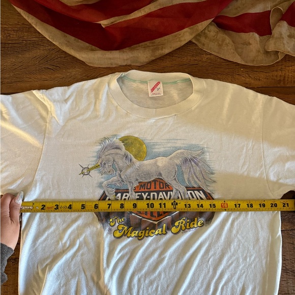 Harley-Davidson White Magical Ride Tee - Picture 5 of 7